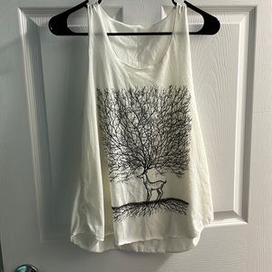 Beach Tank Top - See Through Beige